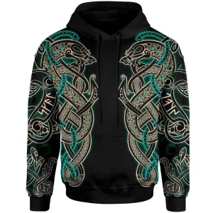 Odin Mask Pullover Hoodie