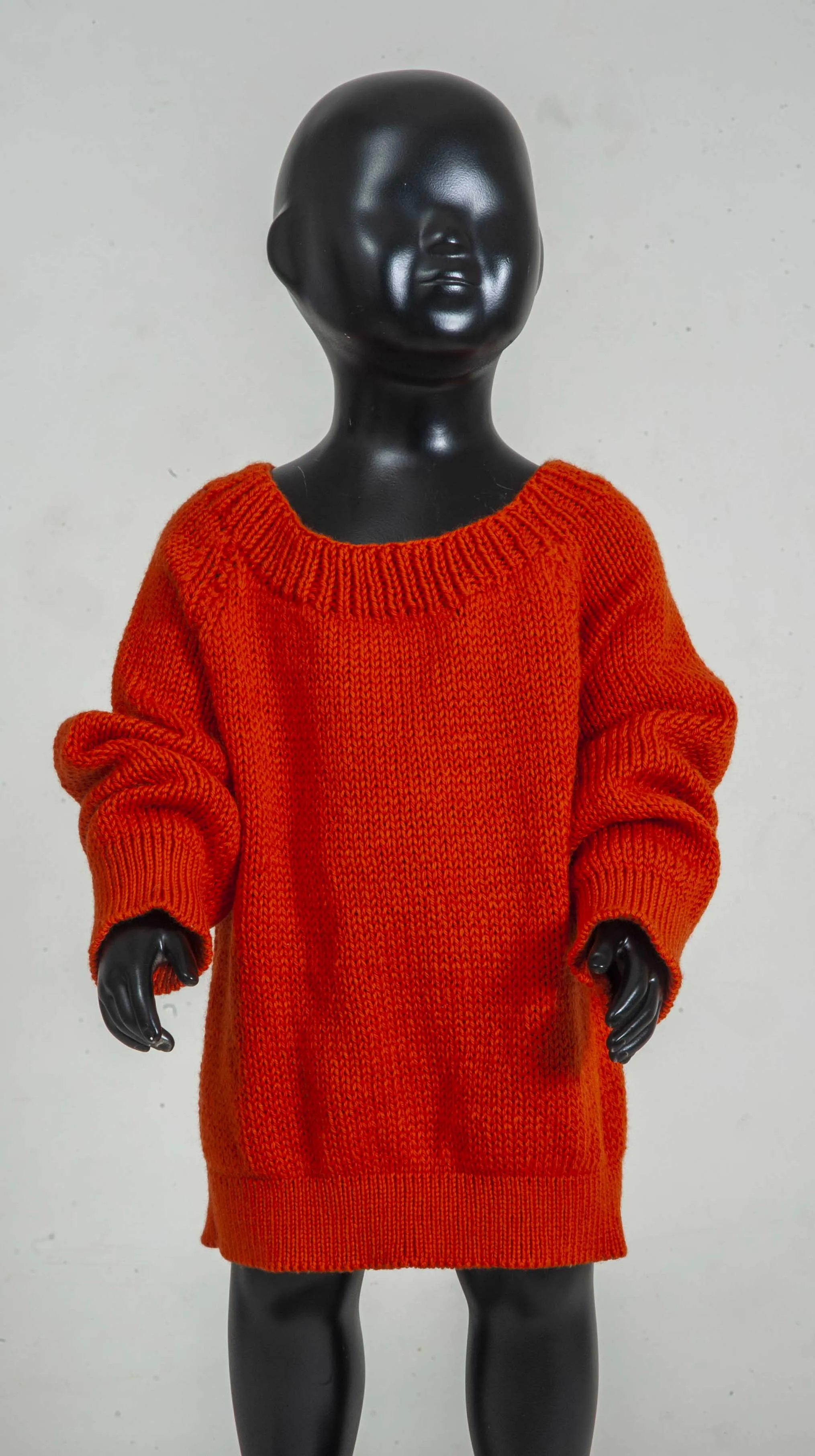 Organic Wool   |  Pullover  |   Grenadier | Size- 5 Years