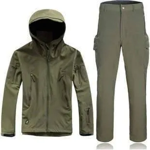 Outdoor Waterproof Tactical/Hunting Jacket Plus Matching Pants