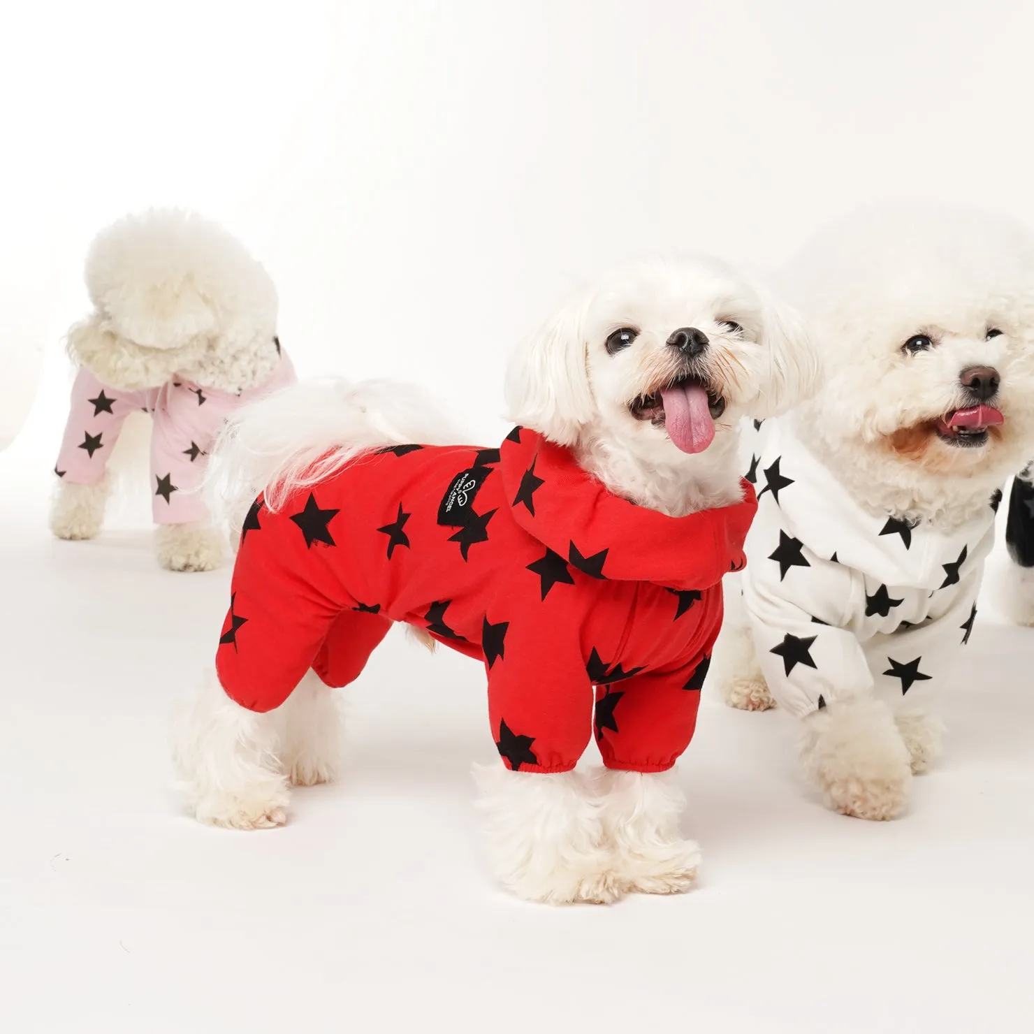 [PA-OR131] PUPPYANGEL Star Single Coverall (For Unisex) ( 2XL ~ 7XL )