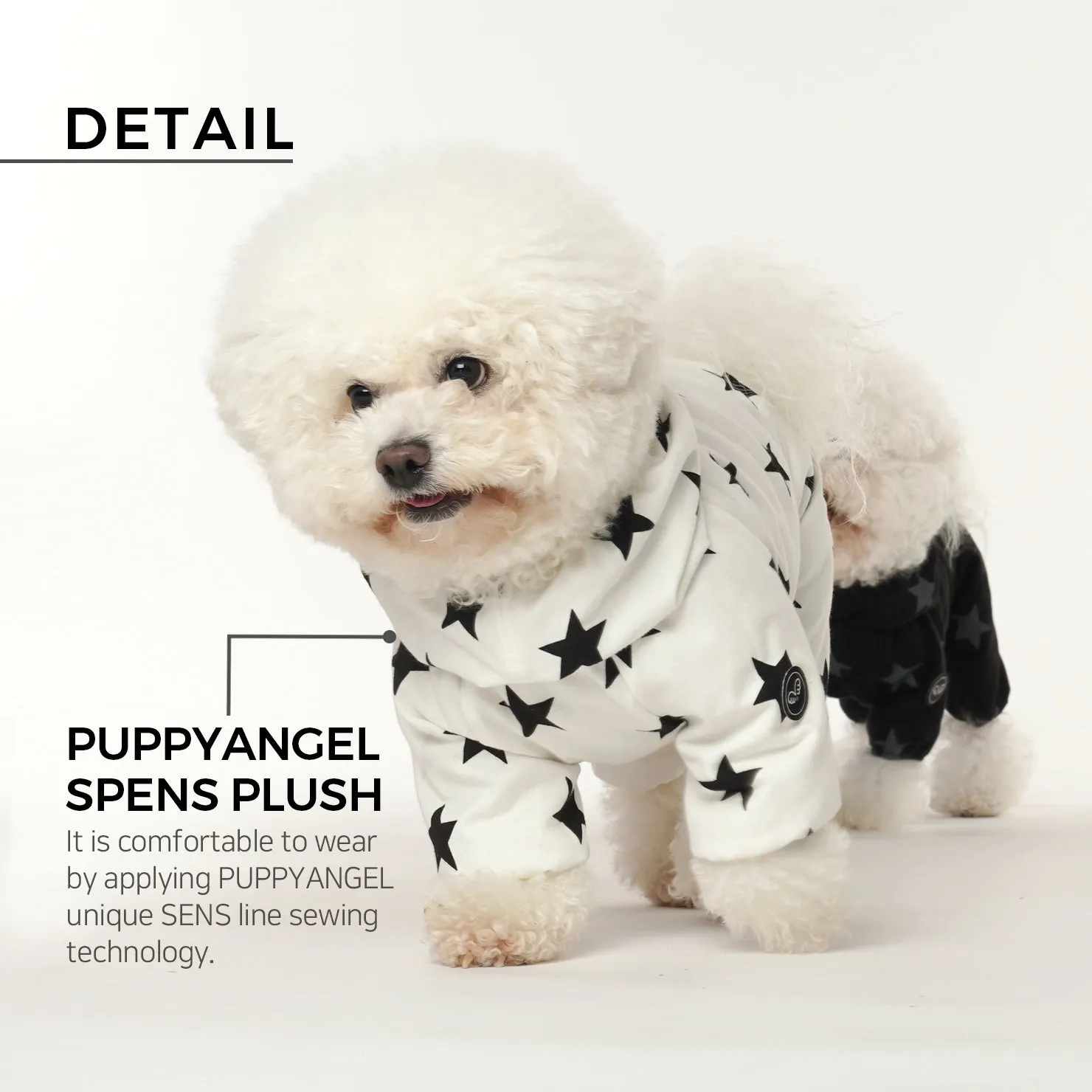 [PA-OR131] PUPPYANGEL Star Single Coverall (For Unisex) ( 2XL ~ 7XL )