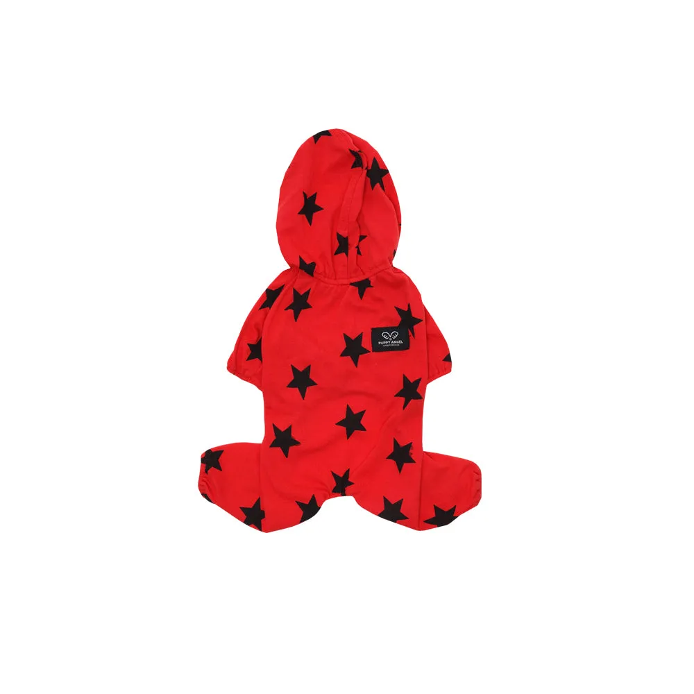 [PA-OR162] PUPPYANGEL Star Single Coverall (Dachshund Fit, For Unisex) ( M ~ 3XL )