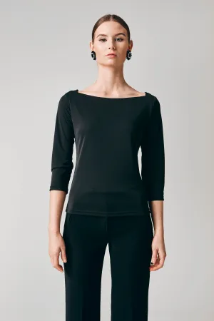 Paris Knit Top - Black