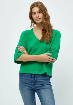 PCRosalia Knit Pullover - Bright Green