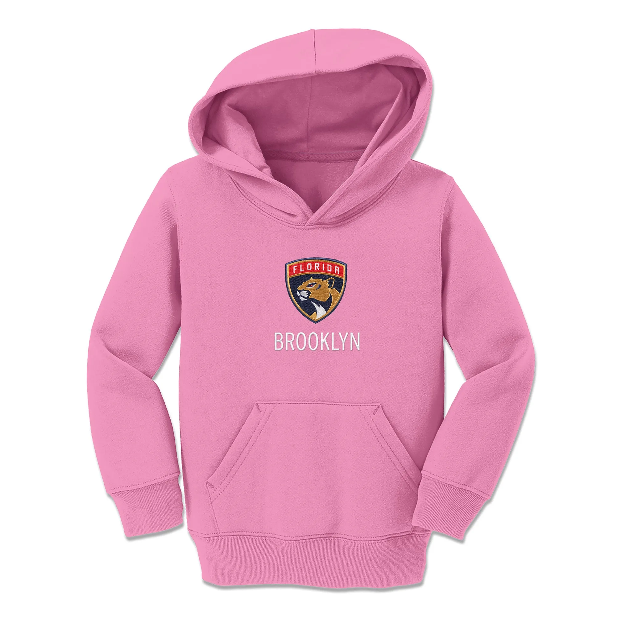 Personalized Florida Panthers Toddler Pullover Hooded Sweatshirt