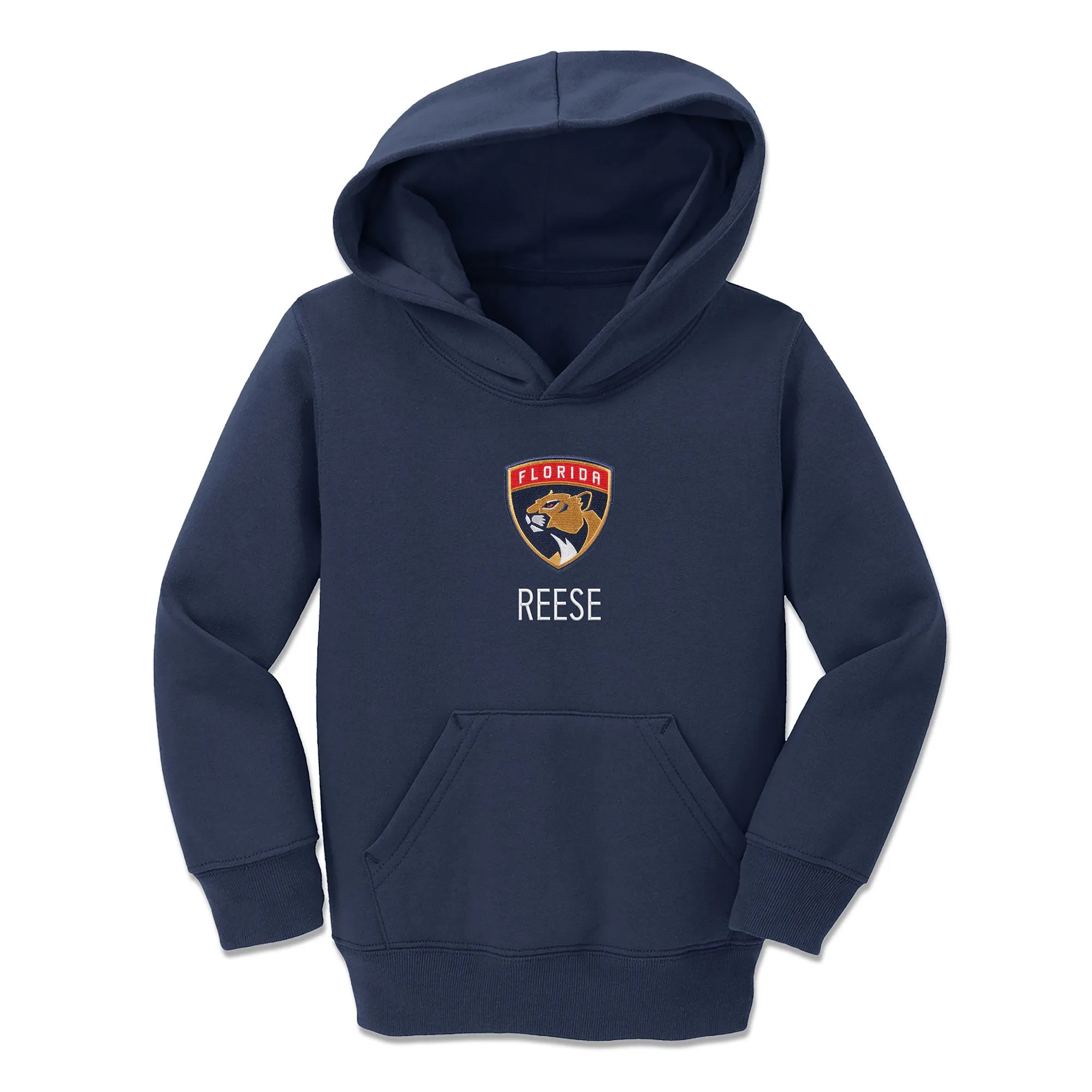 Personalized Florida Panthers Toddler Pullover Hooded Sweatshirt