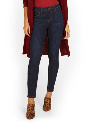 Petite Lexi Mid-Rise Super-Skinny Jeans