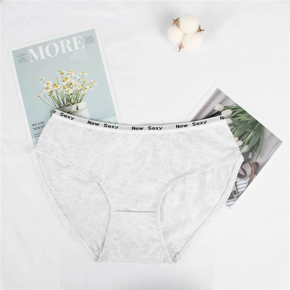 Plus Size Comfort Ultra-Soft Lace Edge Ladies Cotton Underwear