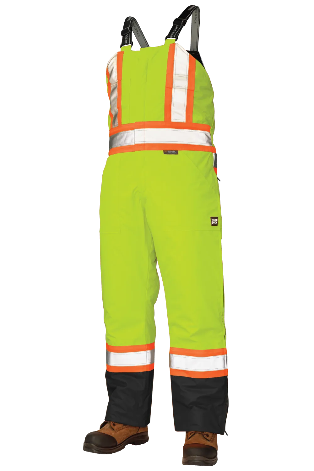 Poly Oxford Insulated Safety Bib Overall By Tough Duck - Style S798