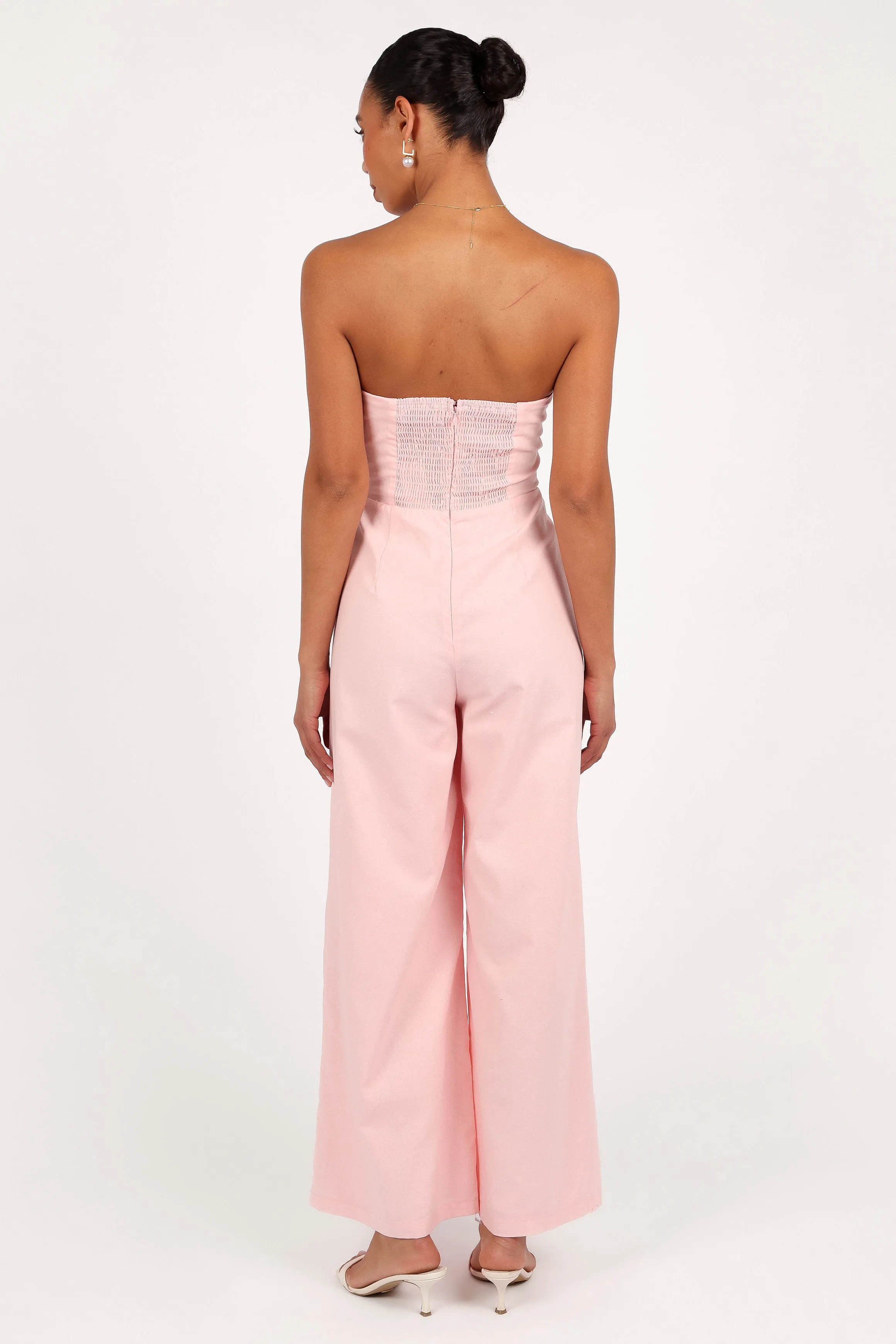 Poppy Jumpsuit - Petal Pink