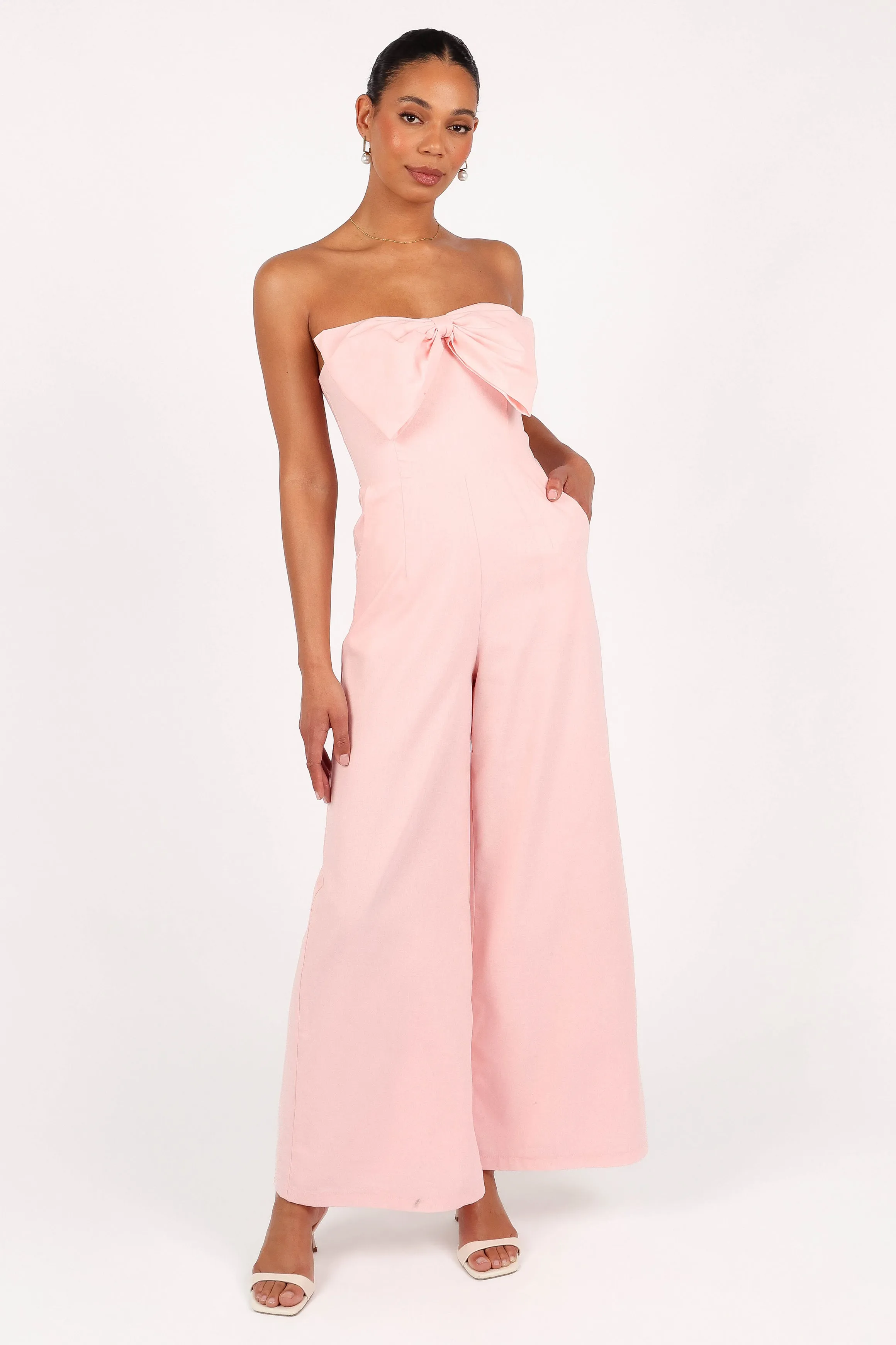 Poppy Jumpsuit - Petal Pink