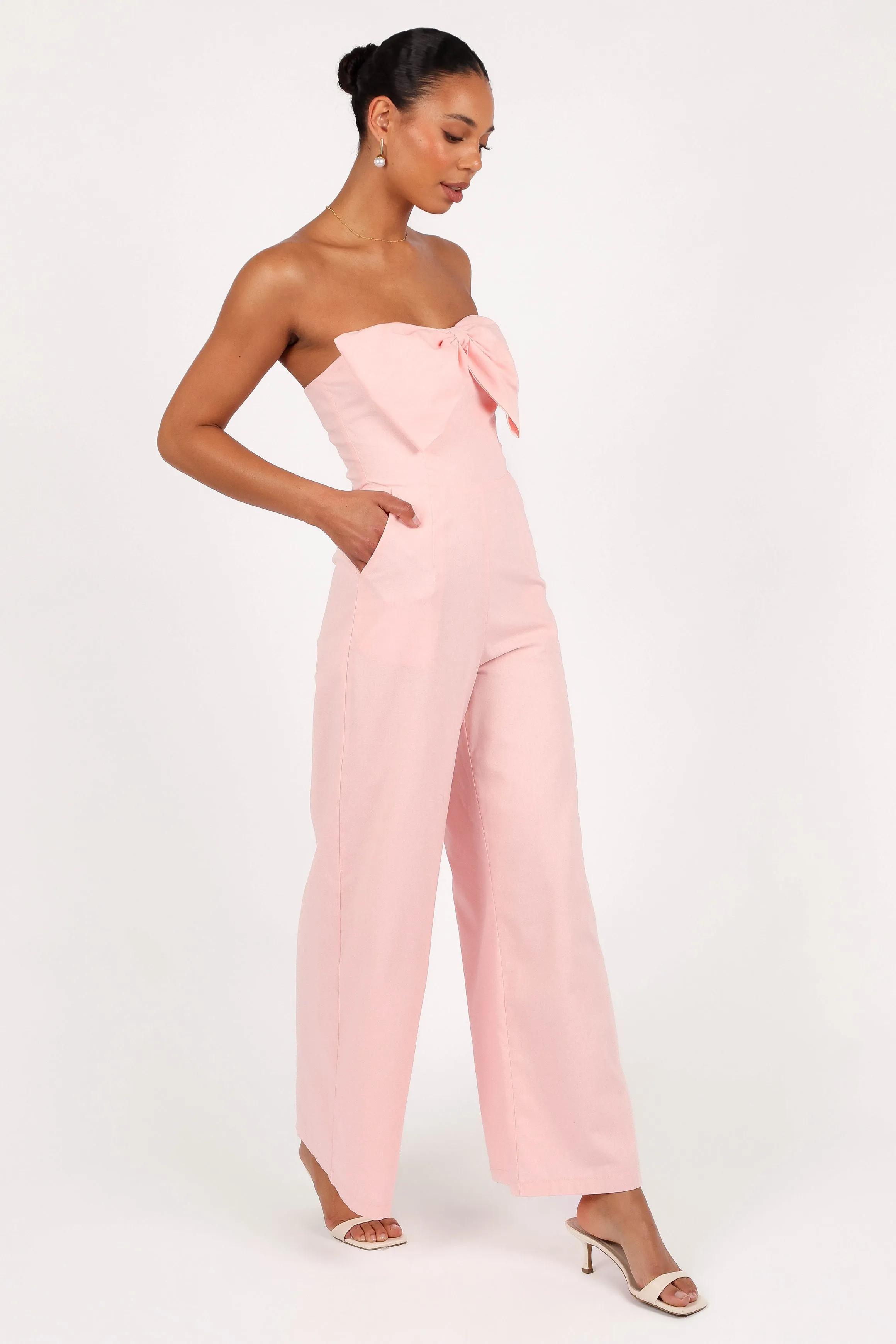 Poppy Jumpsuit - Petal Pink