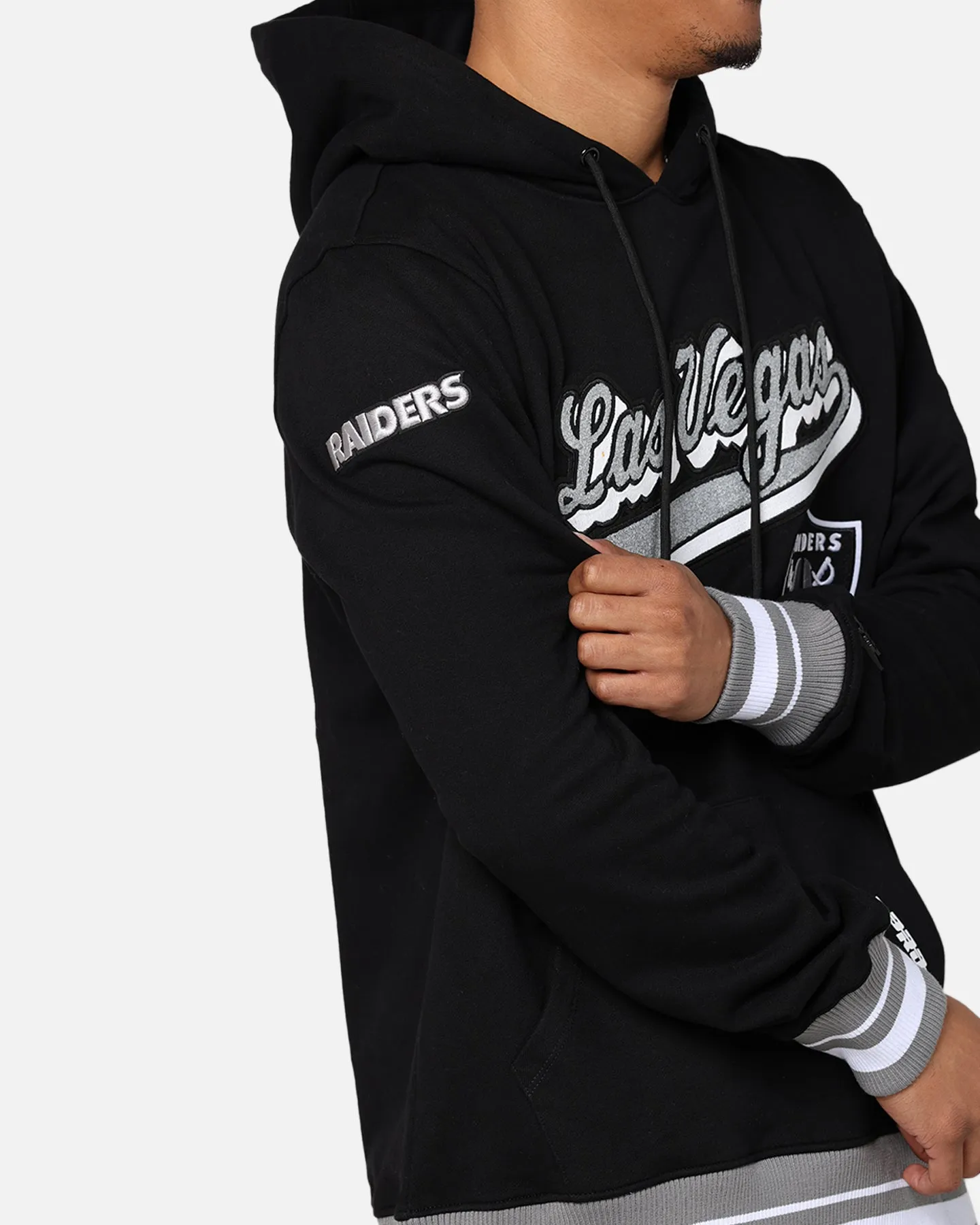 Pro Standard Las Vegas Raiders Fleece Pullover Hoodie Black/Grey