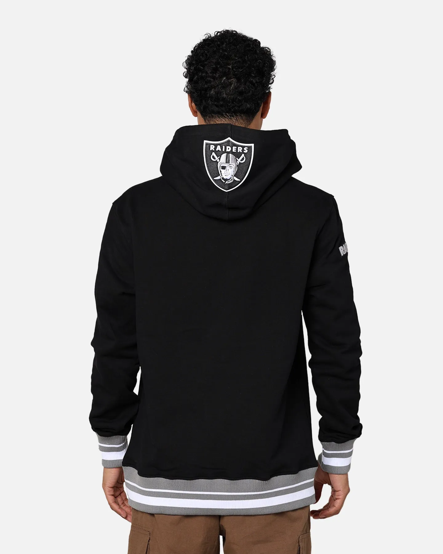 Pro Standard Las Vegas Raiders Fleece Pullover Hoodie Black/Grey