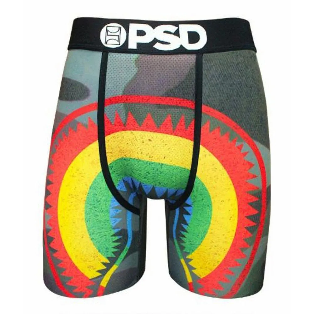 PSD Camo Rainbow Mens Multicolored Boxer Briefs X-Large Underwear - E31811024-MUL-XL