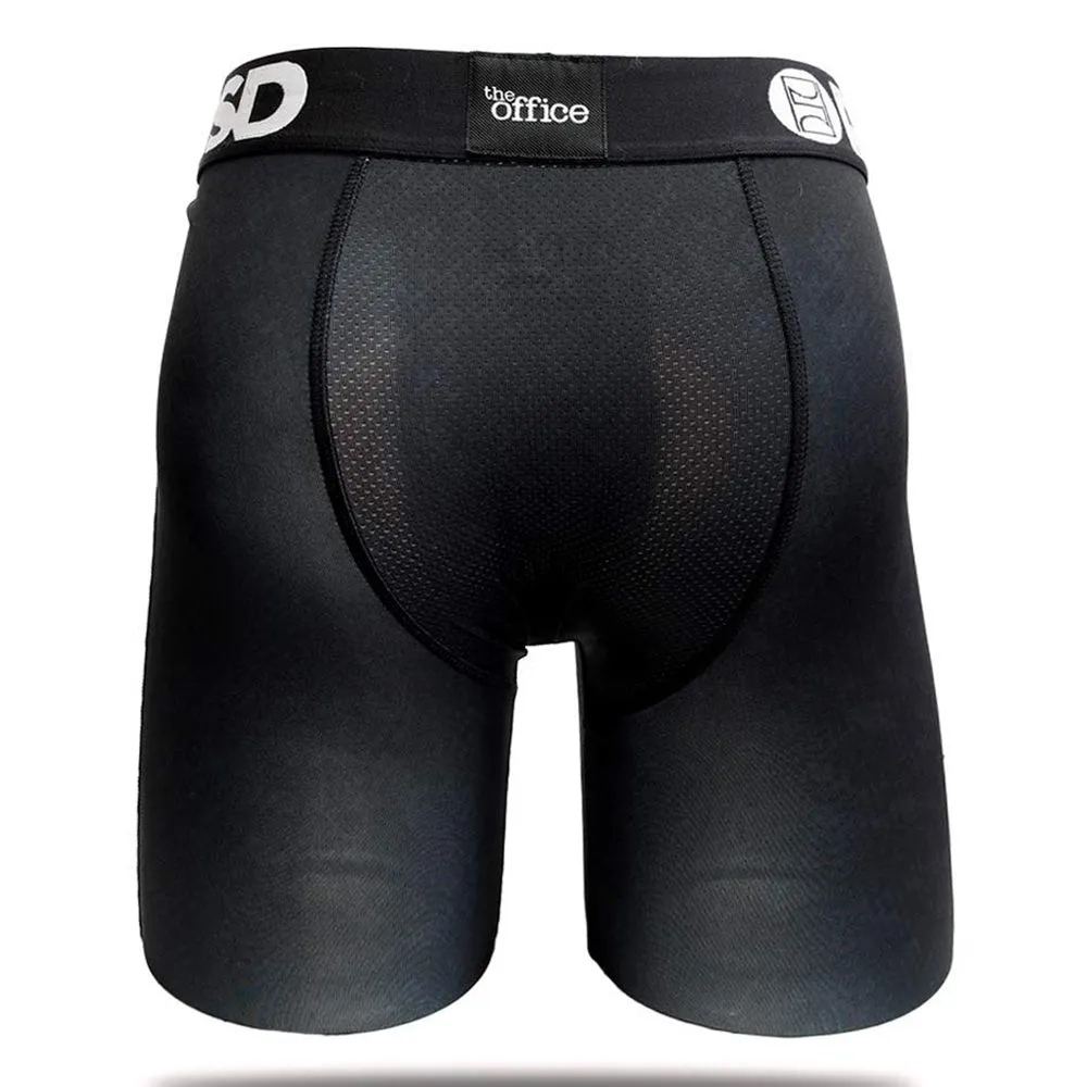 PSD The Office Mens Athletic Boxer Briefs Medium Black Underwear - E11911038-BLK-M