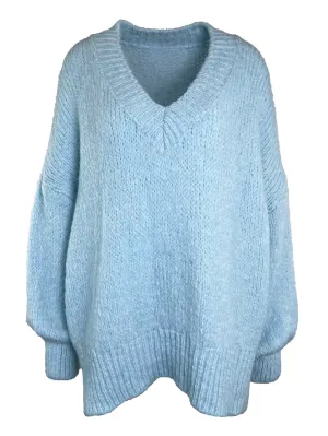 Pullover Pauline V-Neck hellblau