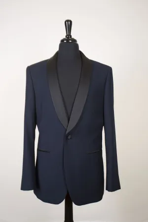 "Bradford" Kids Navy Tuxedo Jacket (Separates)