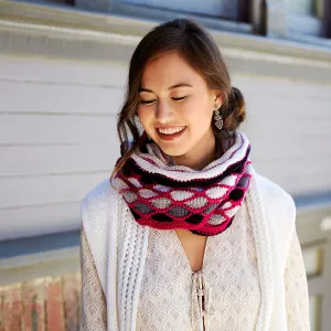 Red Heart Knit Roulette Chic Cowl