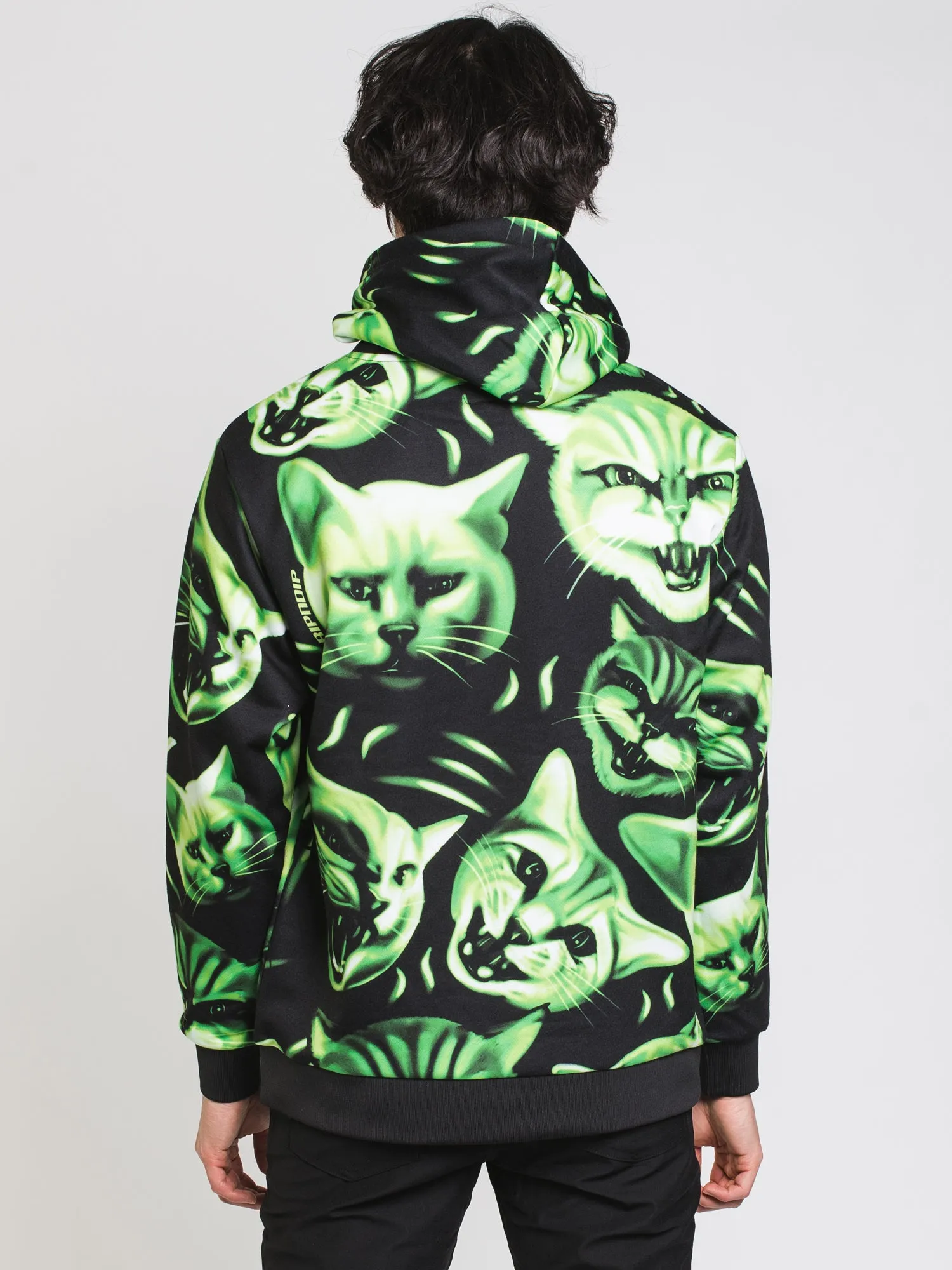 RIP N DIP NEON NERM PULLOVER HOODIE  - CLEARANCE