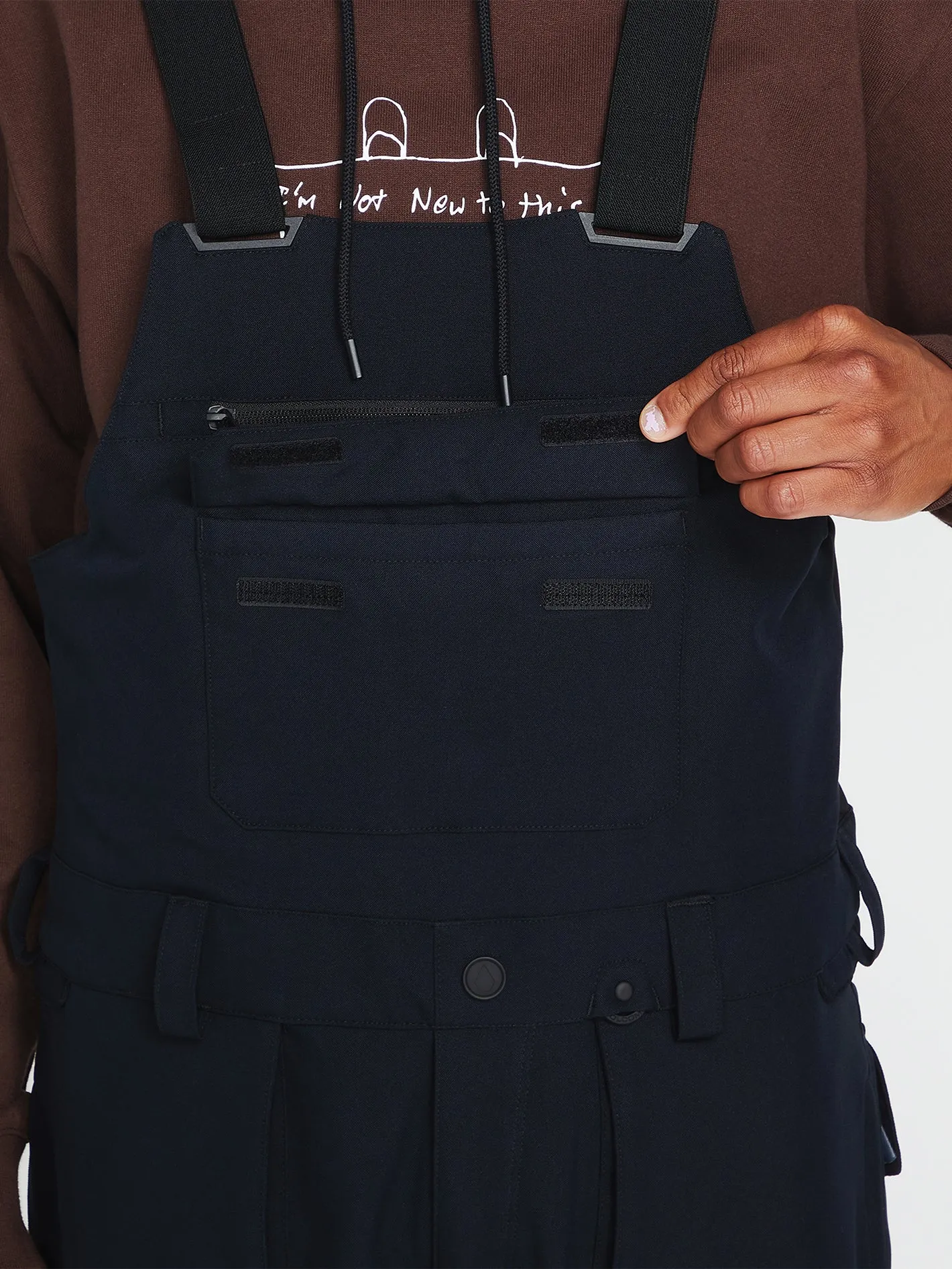 Roan Bib Overall - Black