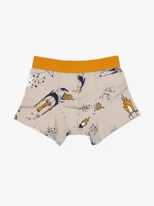 Rocket Print Boys Boxers