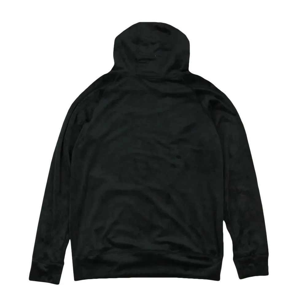 Royal Roots Velour Mens Black Pullover Hoodie