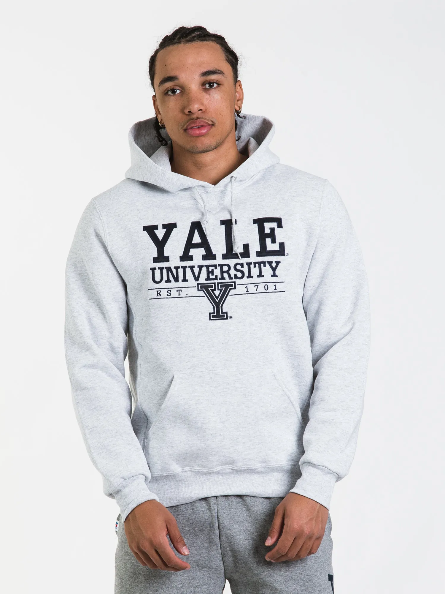 RUSSELL YALE PULLOVER HOODIE - CLEARANCE