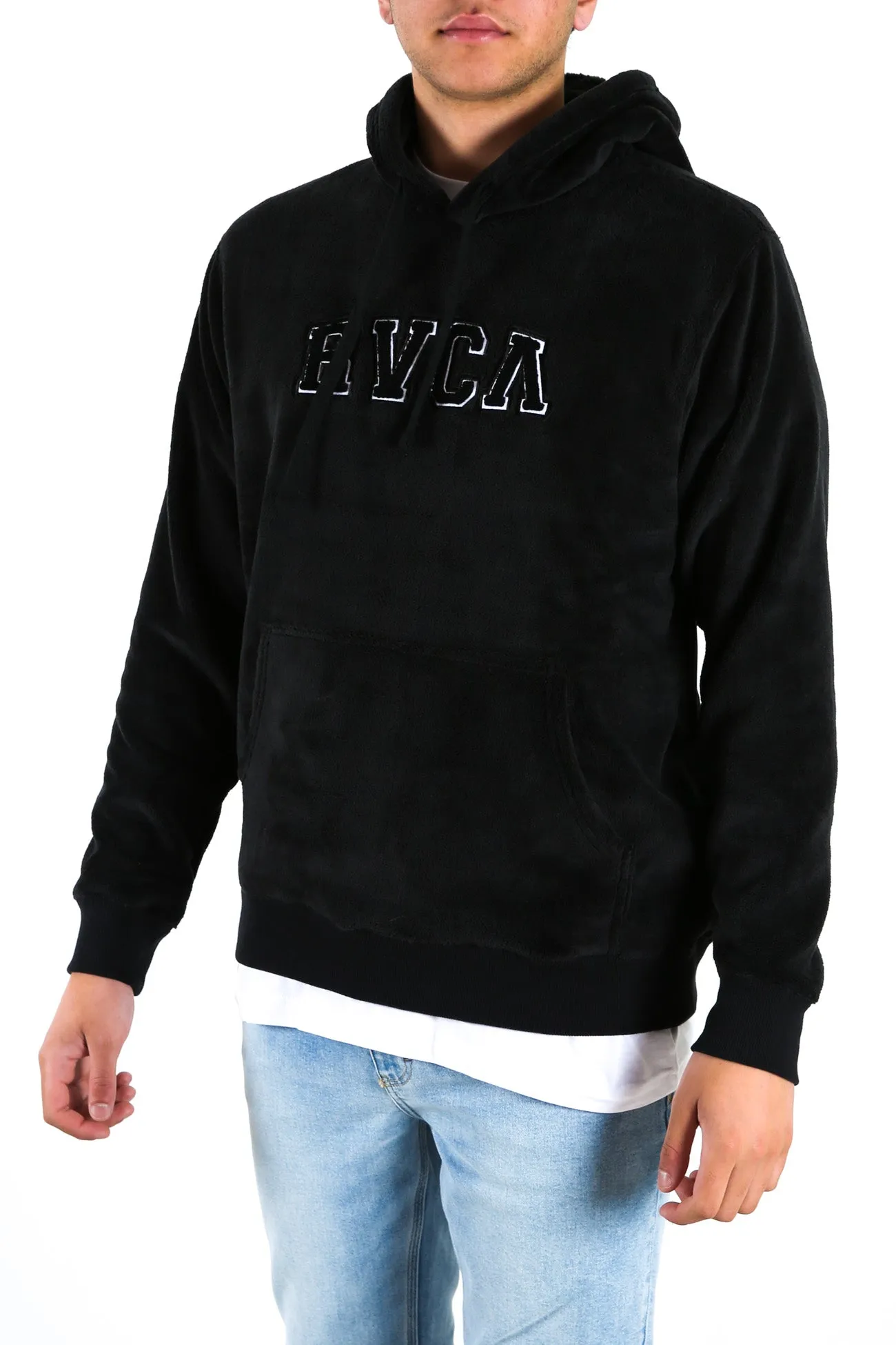 RVCA Arch Fuzz Pullover Black