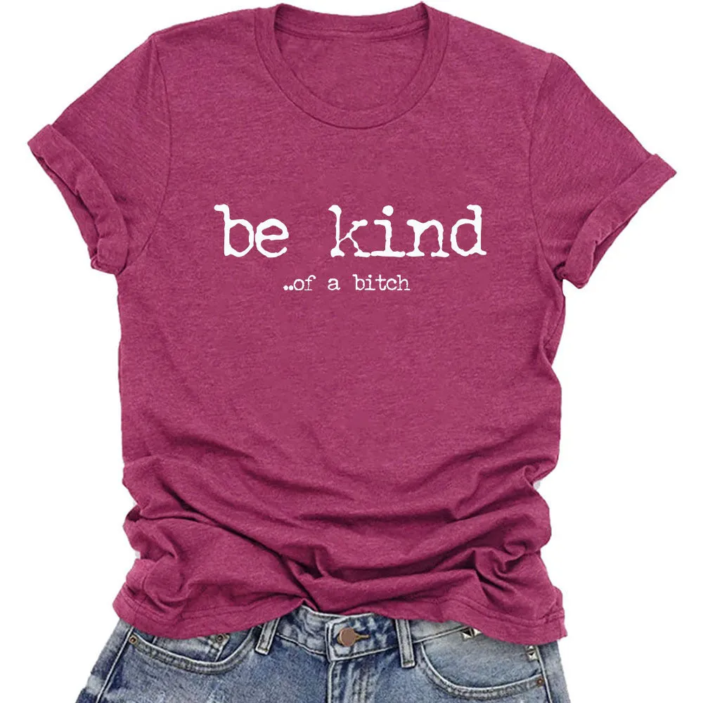 Sassy "Be Kind" Graphic Sweatshirt Tee - Cool Hoodie Alternative