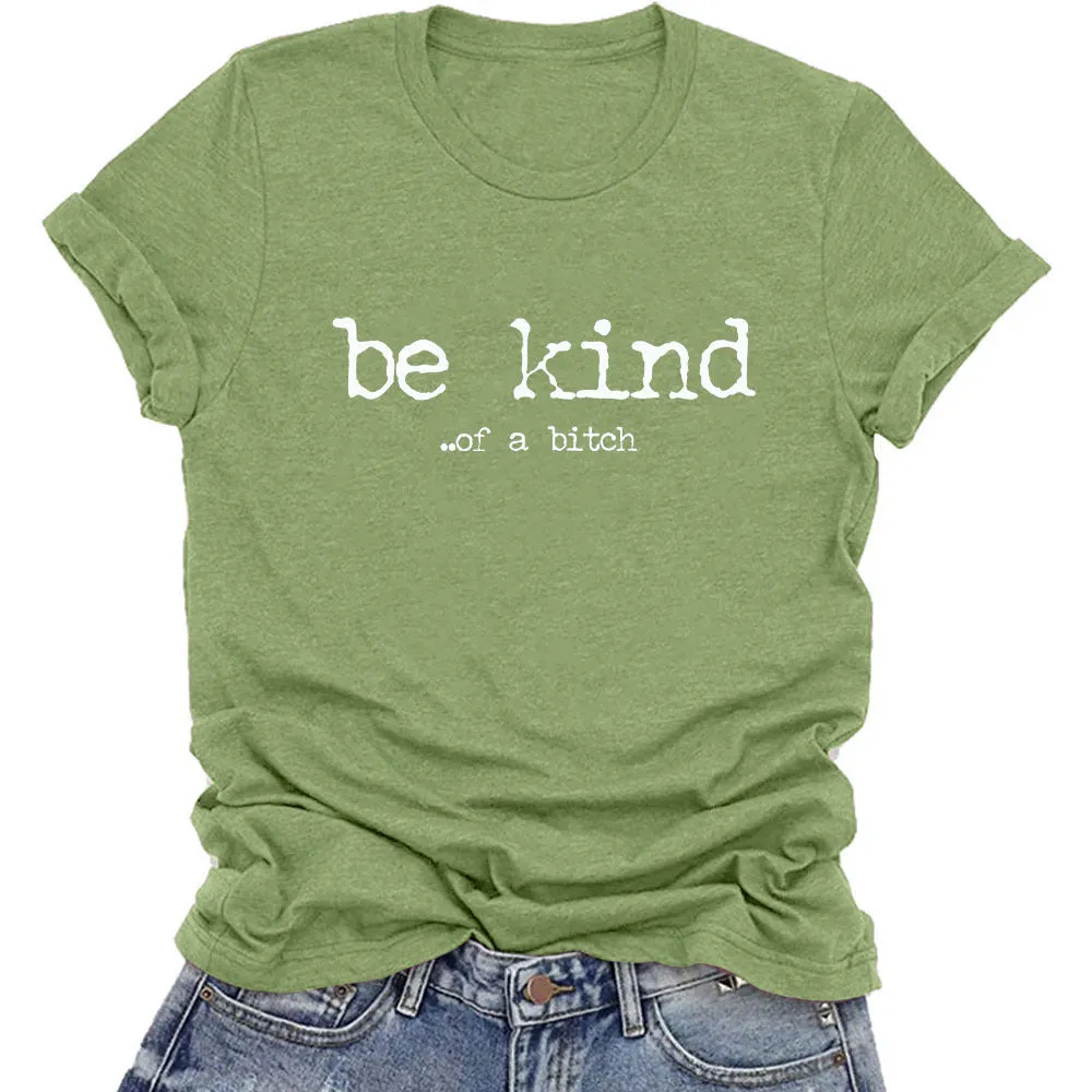 Sassy "Be Kind" Graphic Sweatshirt Tee - Cool Hoodie Alternative