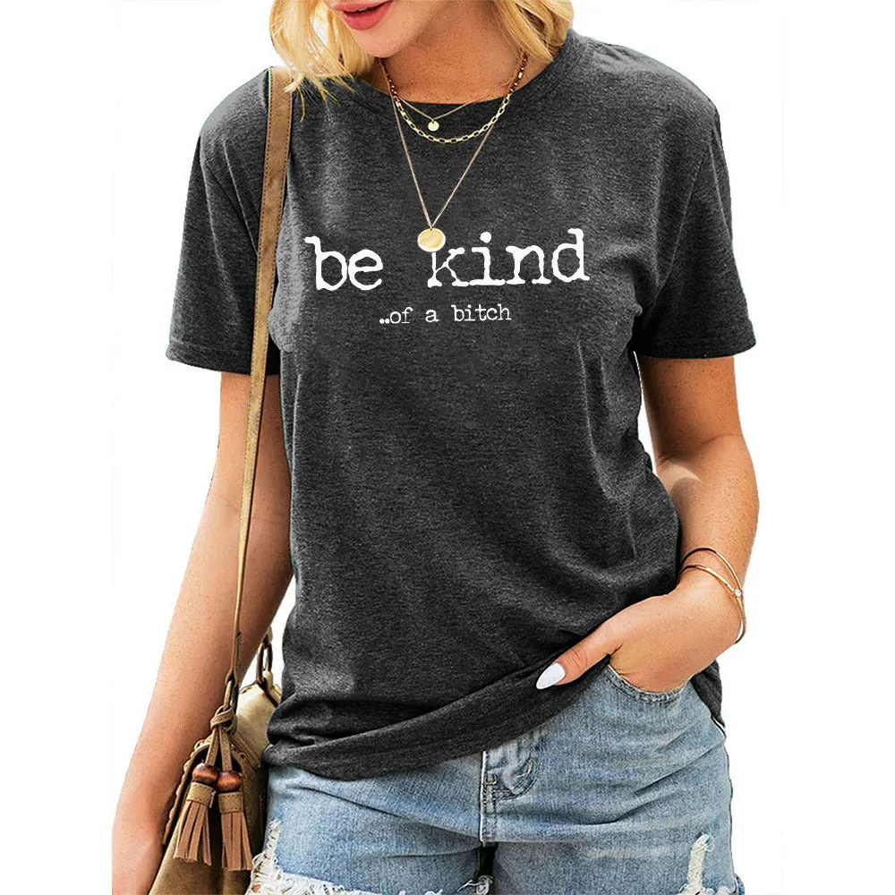 Sassy "Be Kind" Graphic Sweatshirt Tee - Cool Hoodie Alternative