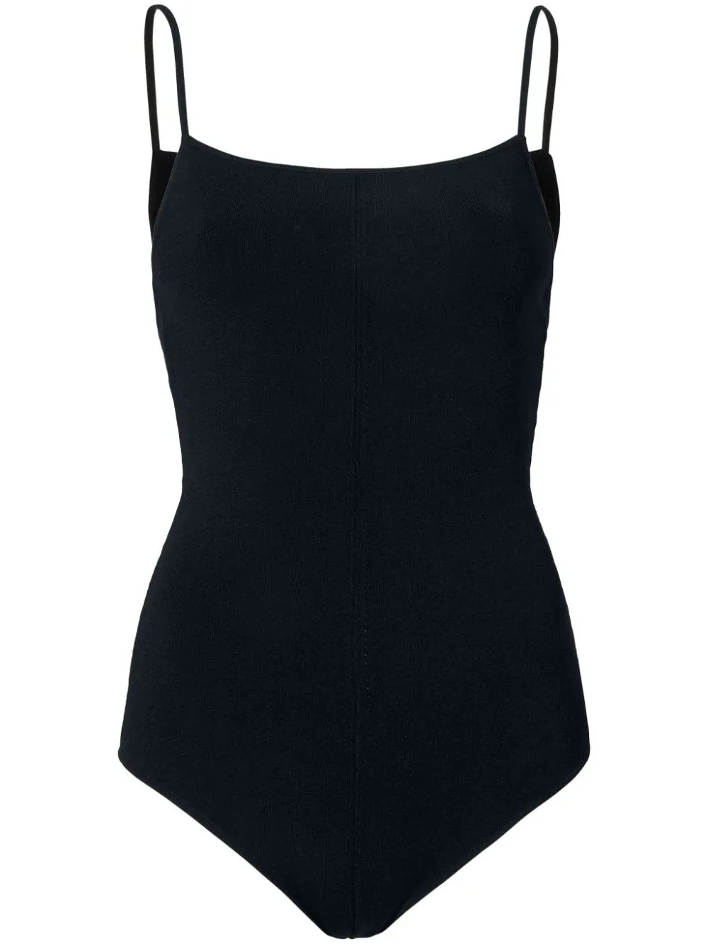 Serena Knit Bodysuit in Black