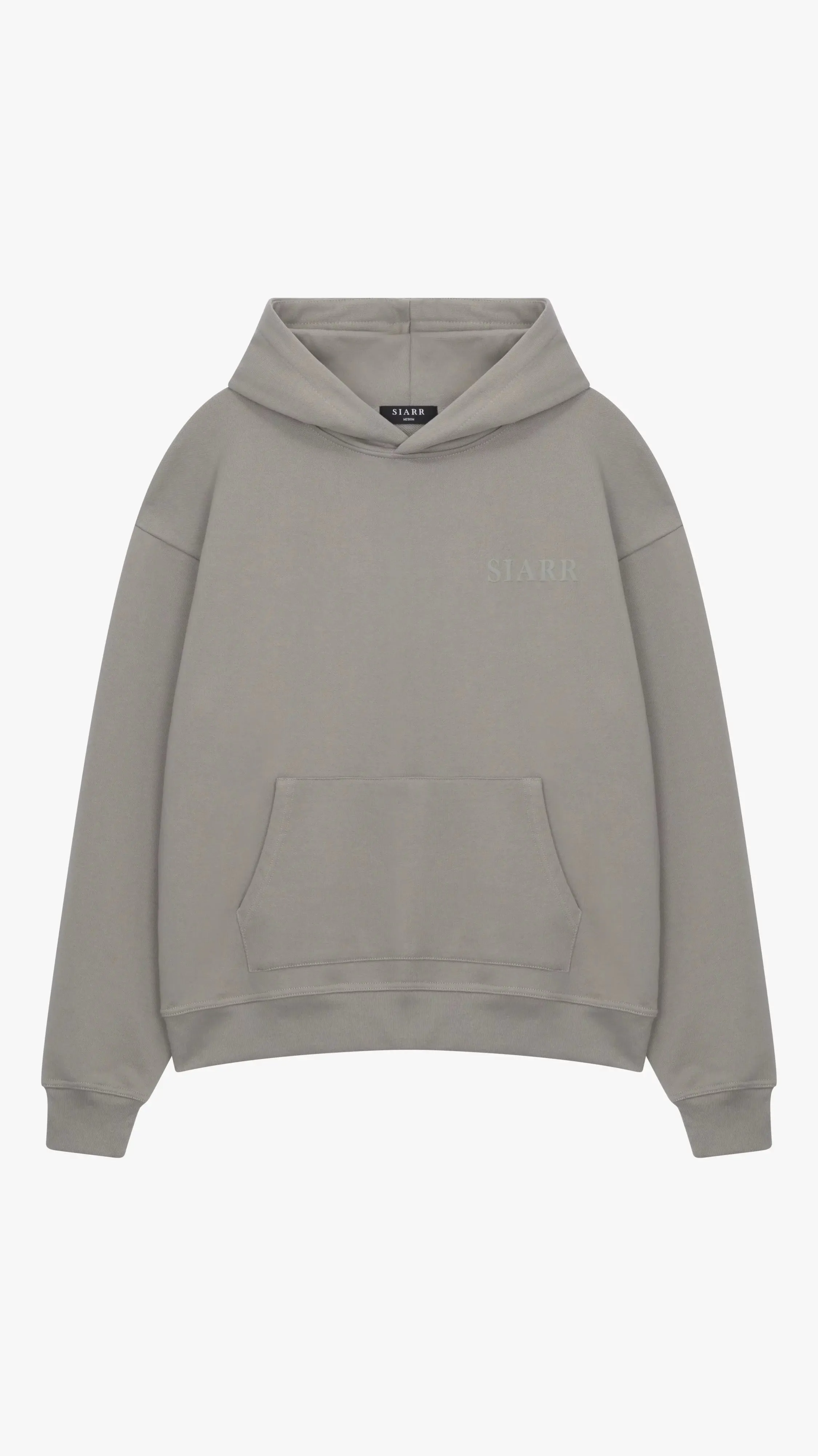 SIARR Puff Hoodie Dove Grey