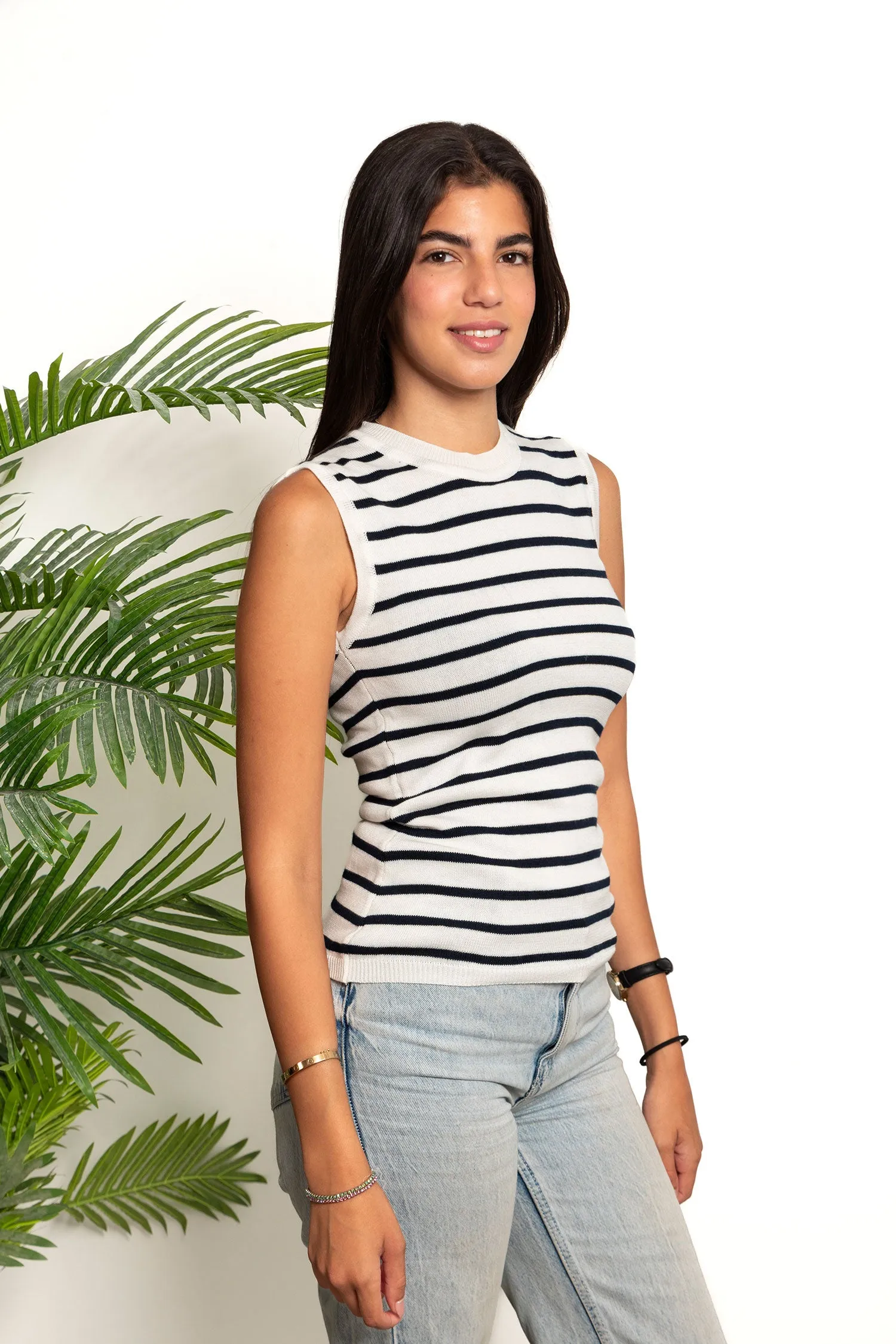 Striped Knit Top - Zola