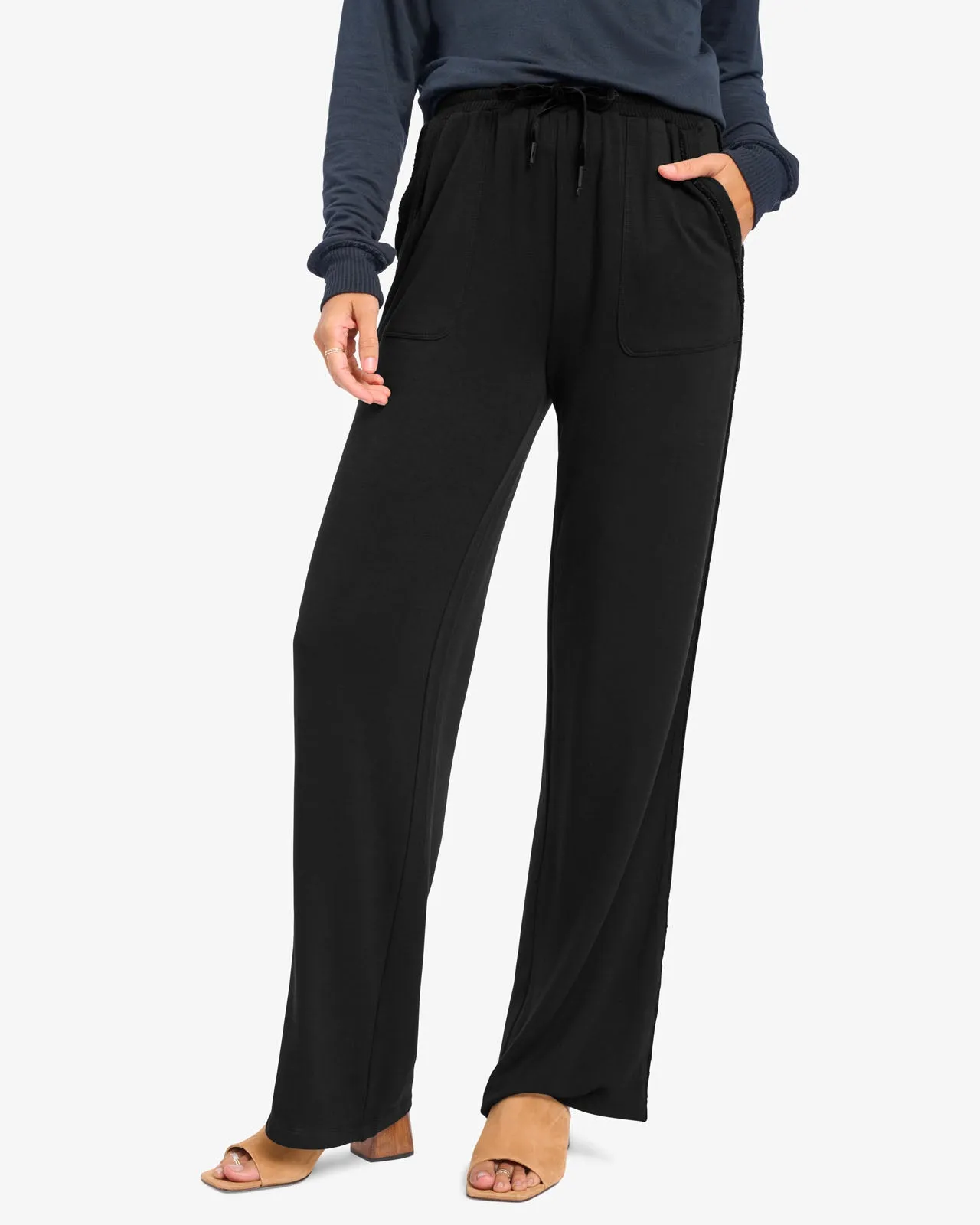 Supersoft Cloudberry Wide Leg Pant