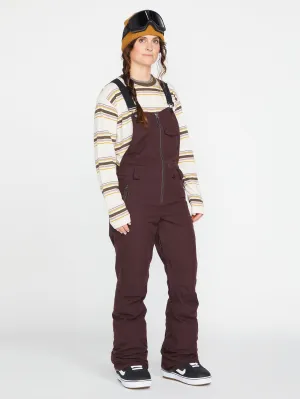 Swift Bib Overall - Black Plum