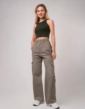 Taupe Cargo Pants