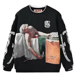 The Death of Marat Crewneck