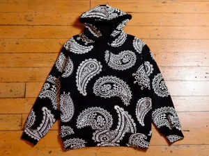 The Hundreds x Josh Vides Paisley Pullover - Black