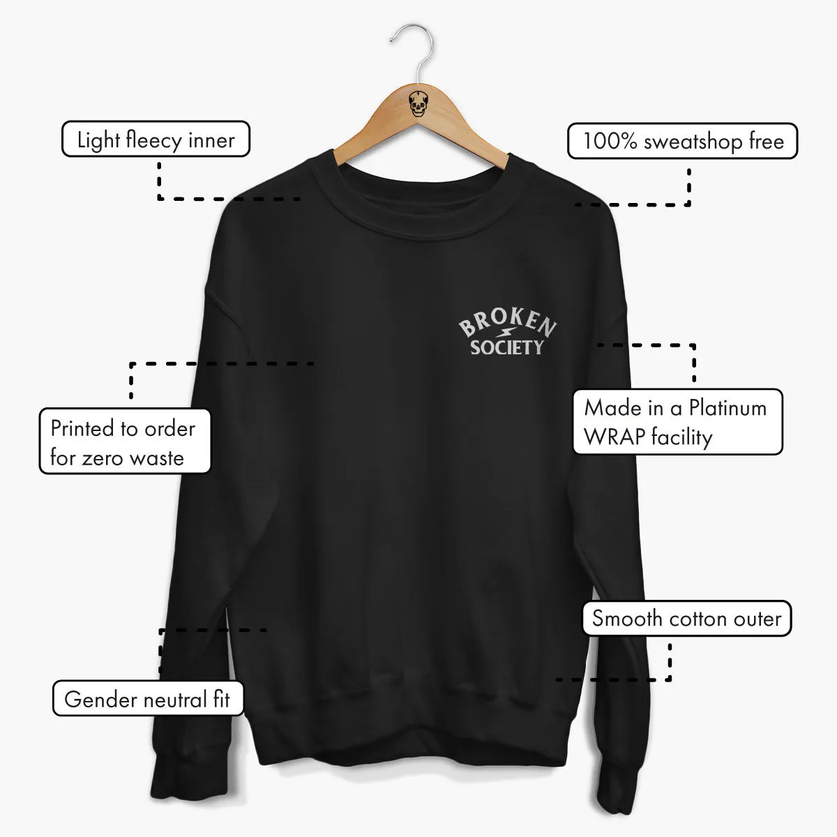 The Moon Tarot Sweatshirt (Unisex)