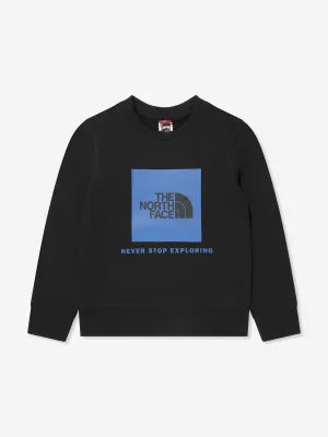 The North Face Kids Redbox Crew Sweatshirt in Black