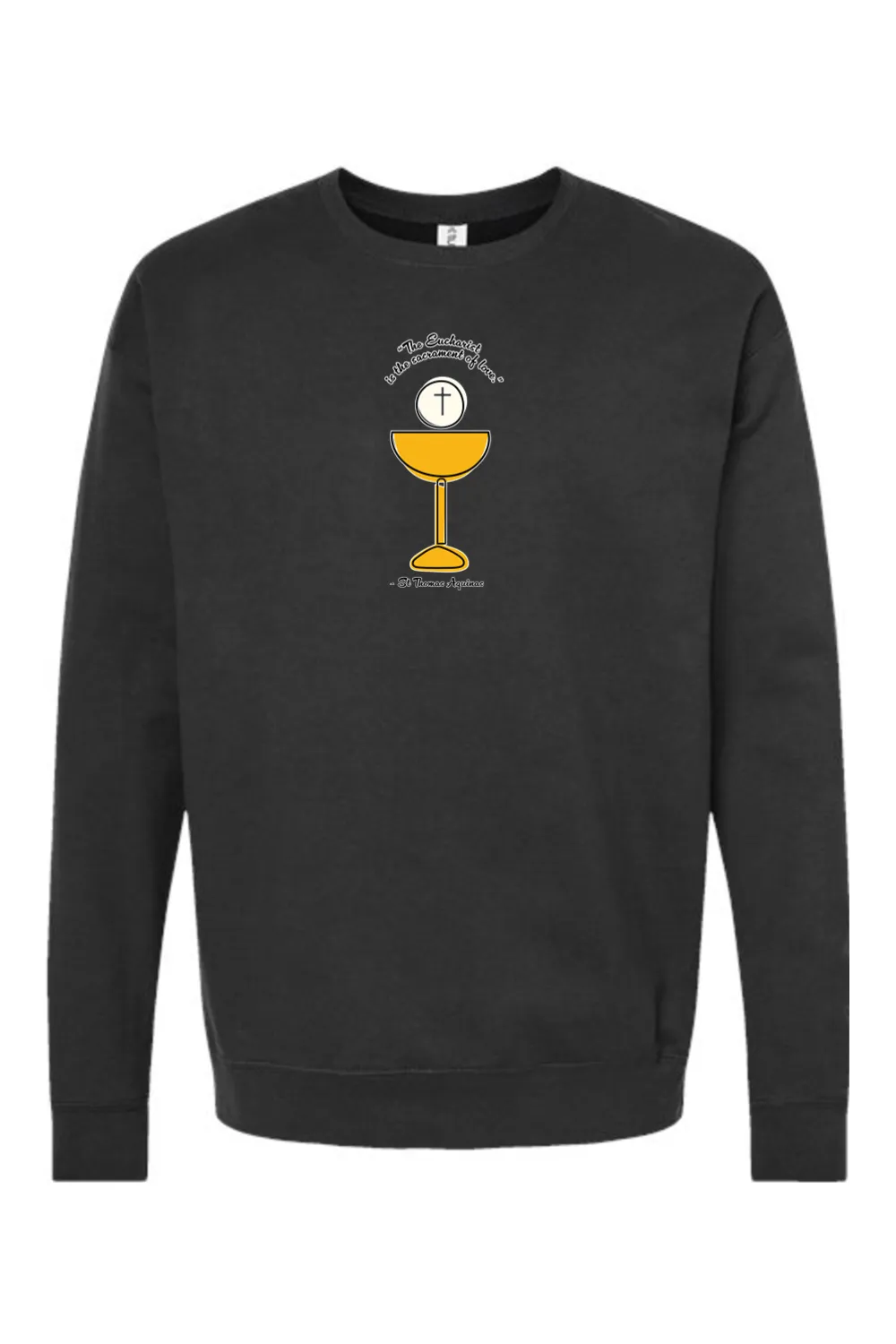 The Sacrament of Love - St. Thomas Aquinas Crewneck Sweatshirt