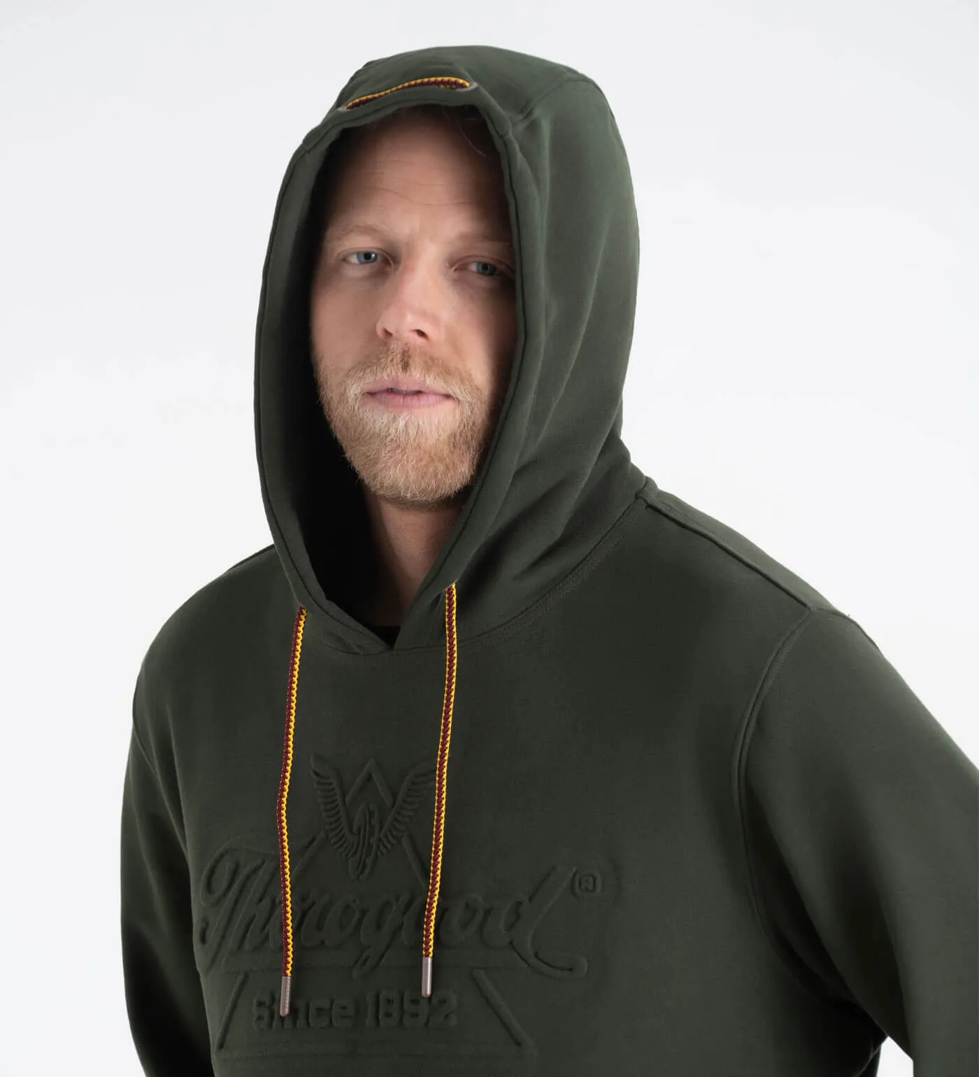 Thorogood Heavyweight Brushed Embossed Logo Hoodie