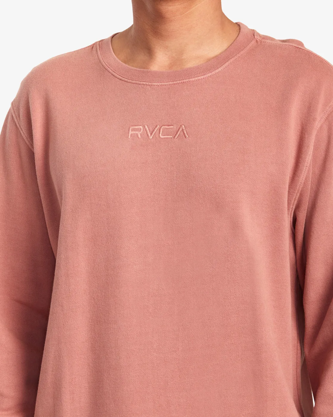 Tonally Fleece Crewneck Sweatshirt - Chai