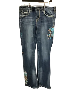 Tuff Co Women's Dreamcatcher Jeans Blue Size: 33/37