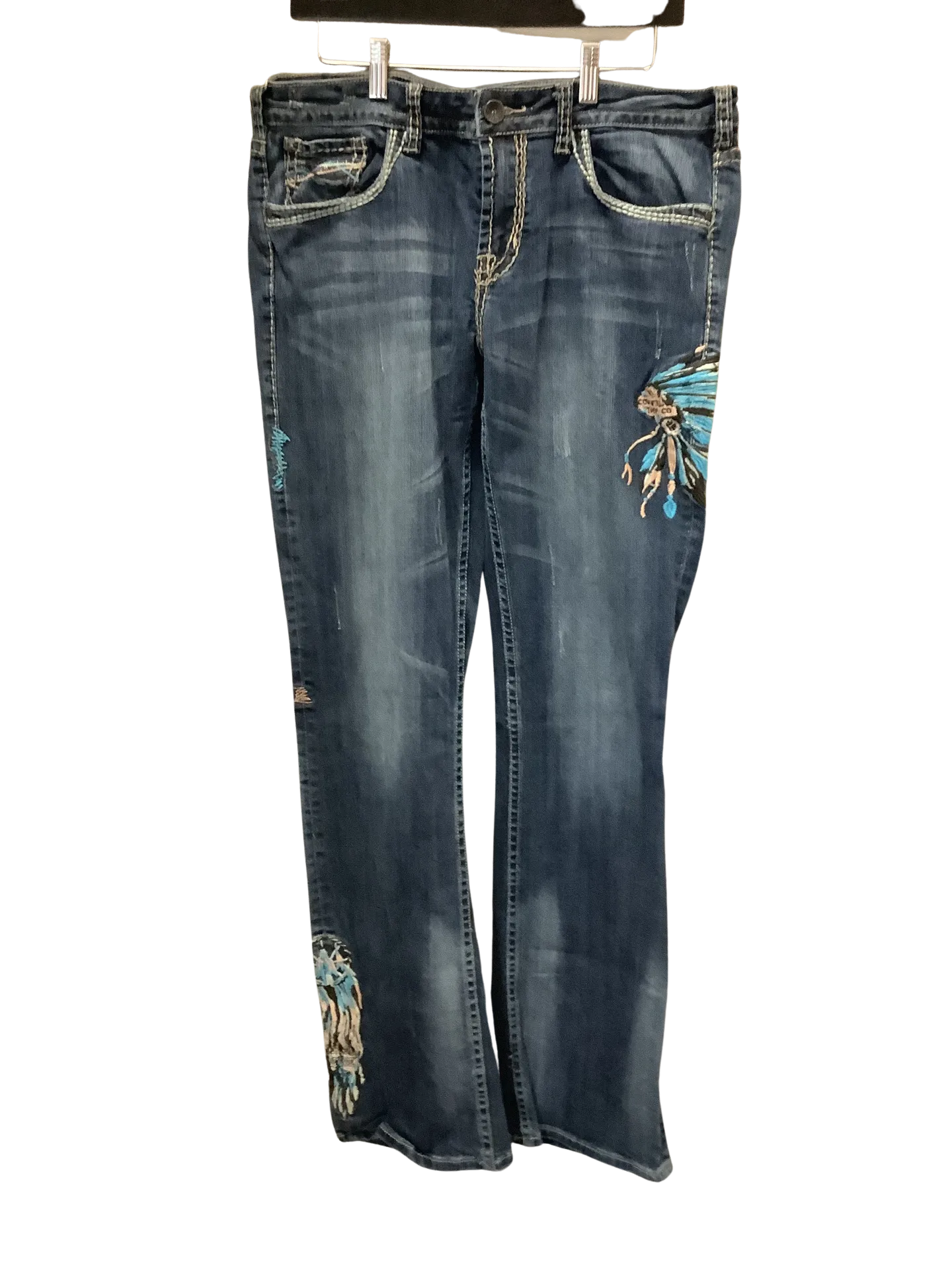 Tuff Co Women's Dreamcatcher Jeans Blue Size: 33/37