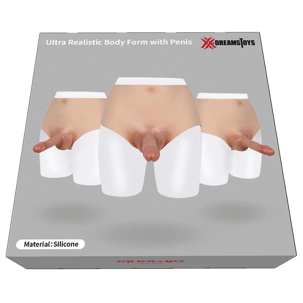 Ultra-Realistic Silicone Penis Packer Underwear - Large