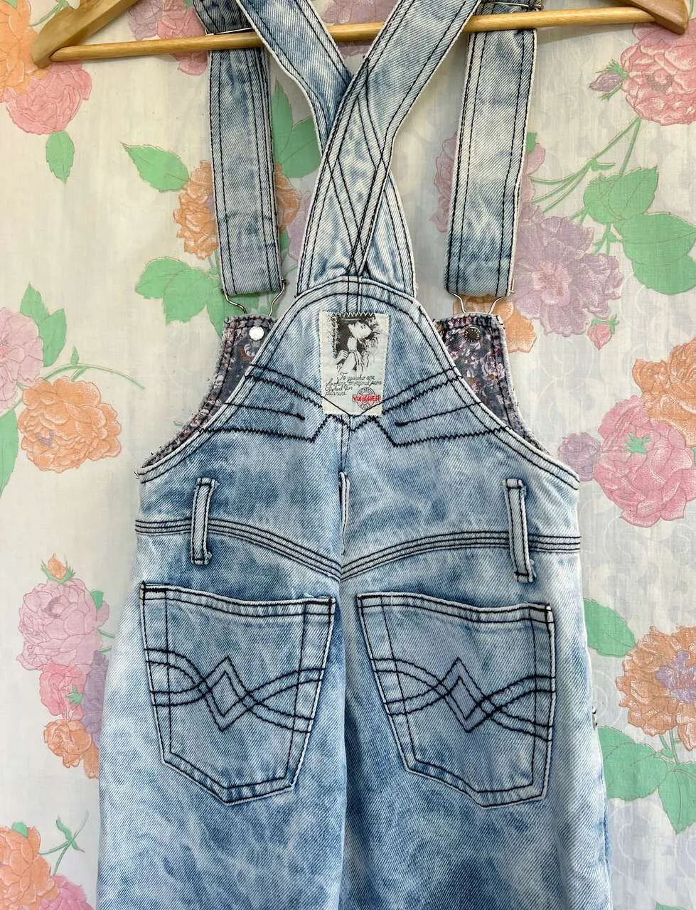 Unique Denim Vintage Overall