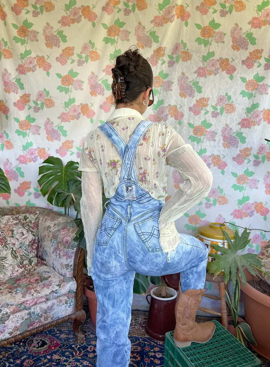 Unique Denim Vintage Overall